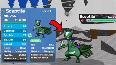 sceptile names|pokemon brick bronze sceptile.